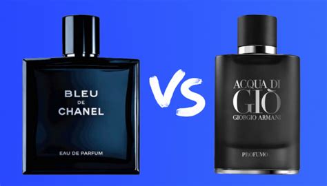 acqua di gio vs bleu de chanel